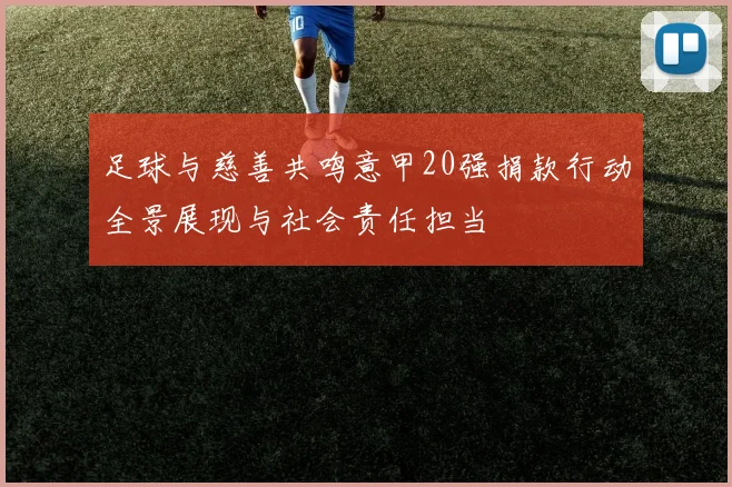 足球与慈善共鸣意甲20强捐款行动全景展现与社会责任担当